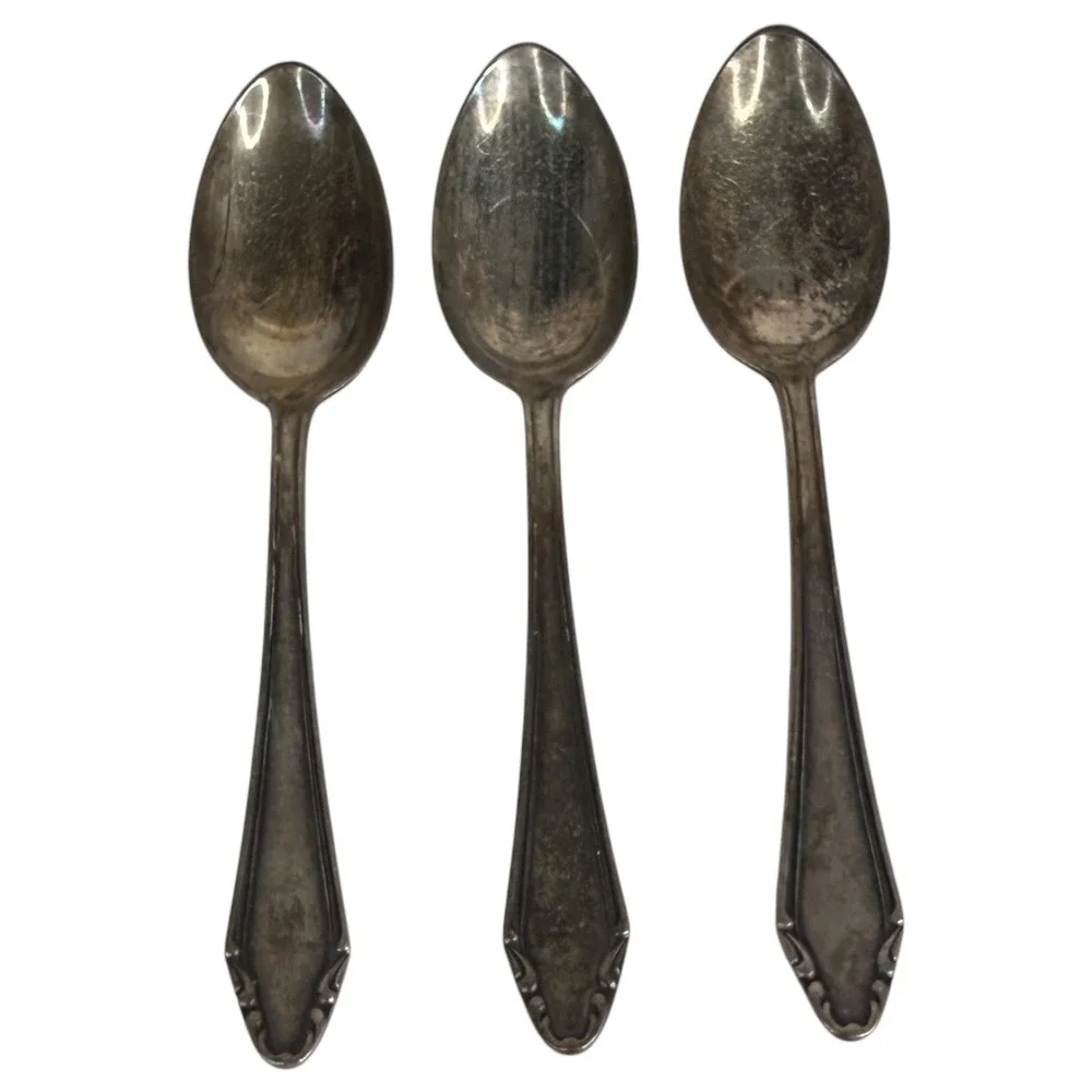 11 Walter Breuker W&B 100 Rostfrei Teaspoon Silverplate Vintage Set Made Germany